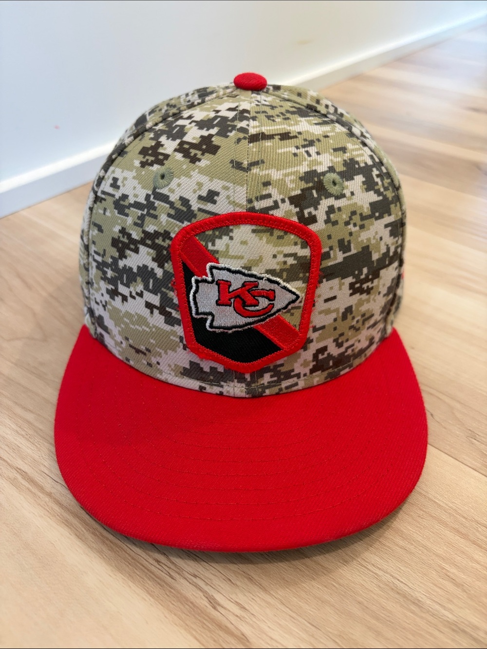 Kansas City Chiefs New Era Youth 9FIFTY Digital Camo Snapback Hat